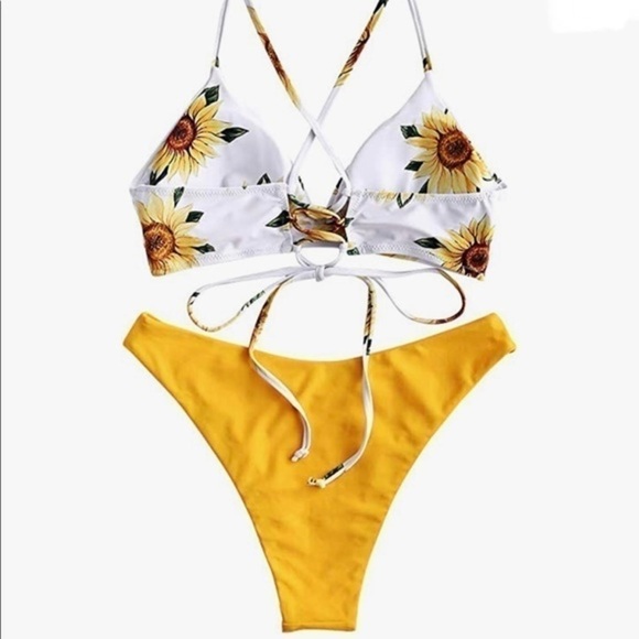 SUNFLOWER two piece bikini set - Picture 2 of 7